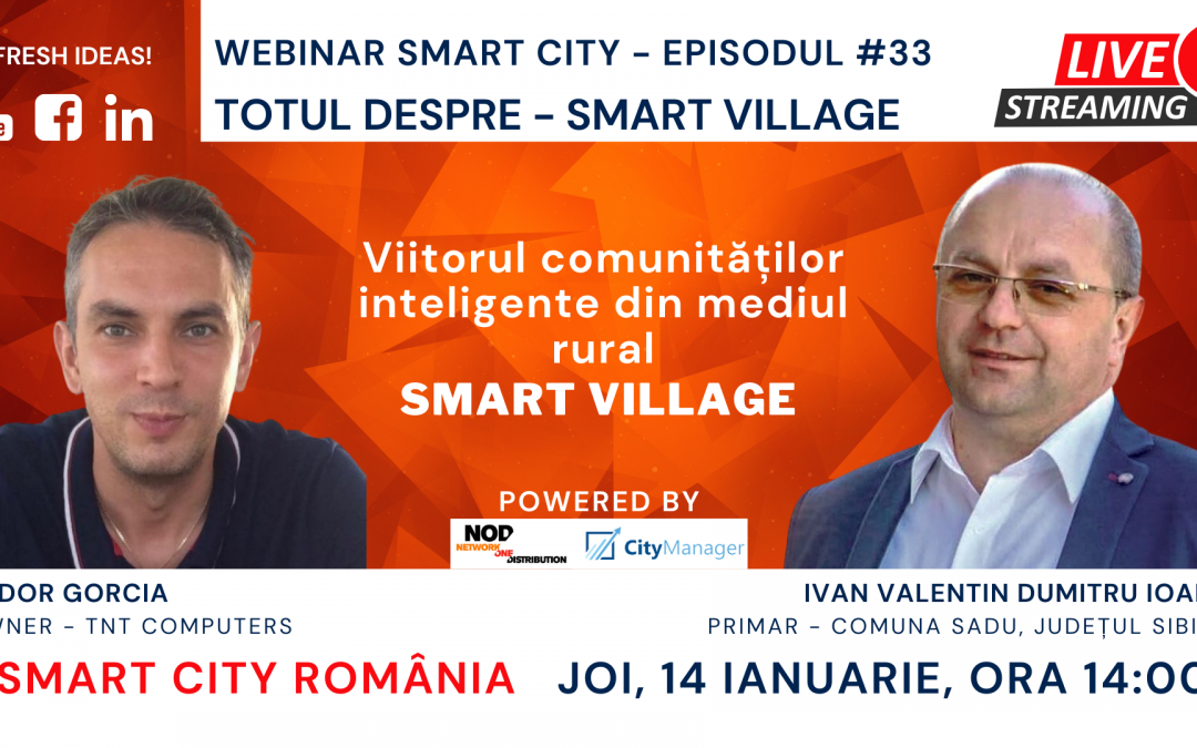 Smart Village – Viitorul comunităților inteligente din mediul rural